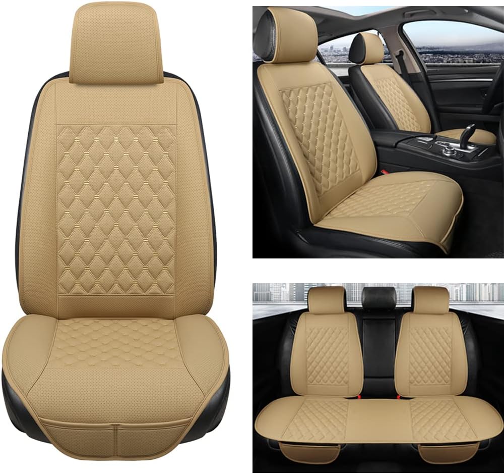 Black Panther – Juego completo de fundas protectoras para asiento de automóvil, universales, antideslizantes, para modelos de 5 plazas, patrón de