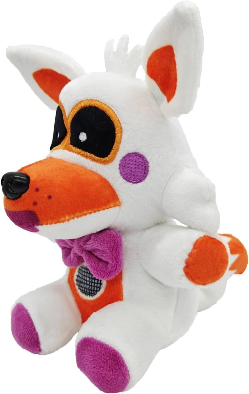 Juguete de peluche Lolbit, juguete de peluche FNAF, colección de regalo para niños, 8 pulgadas