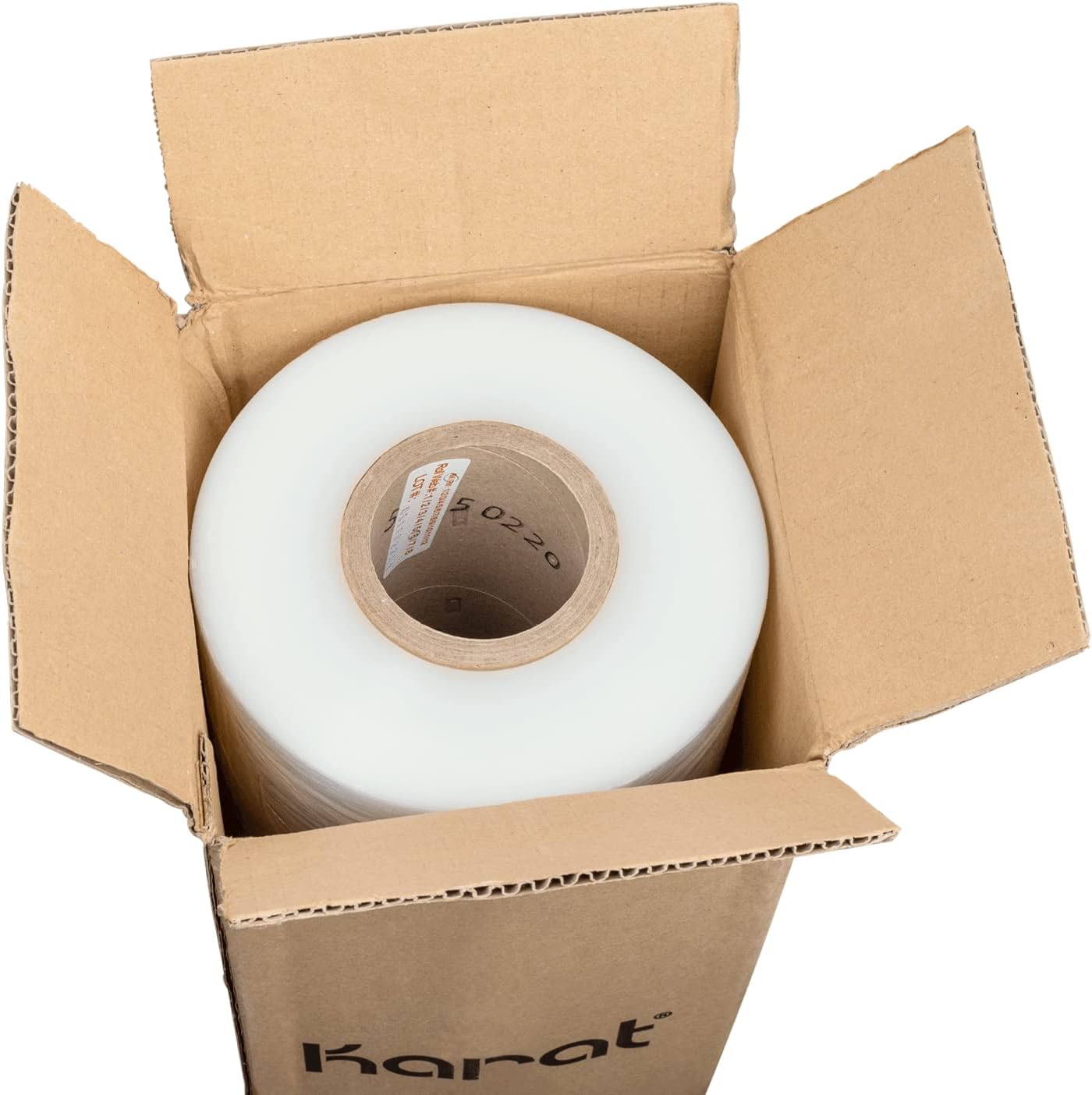 Karat Película elástica para envolver a mano, calibre 63, 20 x 5000 pies (1 rollo)