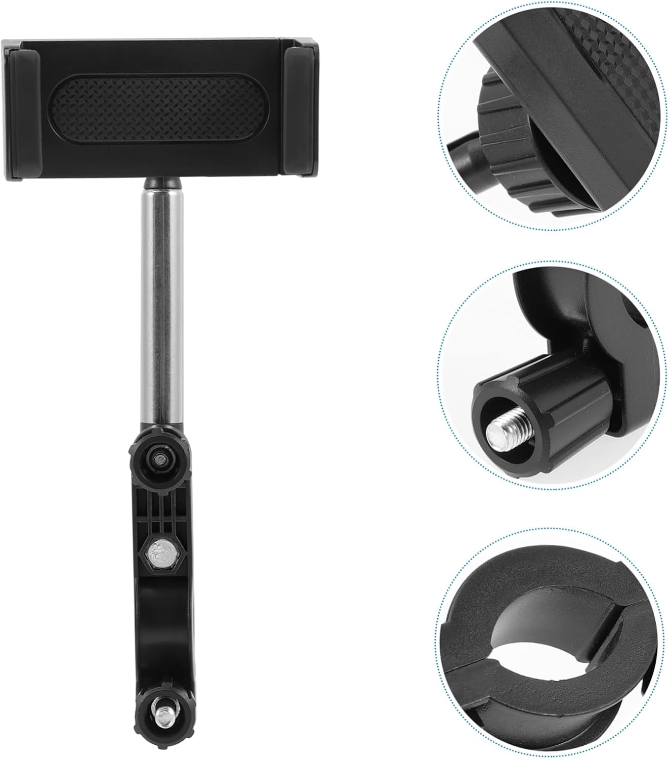 IMIKEYA 4 Pcs Car Phone Holder Rear View Mirror Cell Phone Holder Rearview Mirror Phone Holder Adjustable Phone Holder Navigation Holder Phone Mount