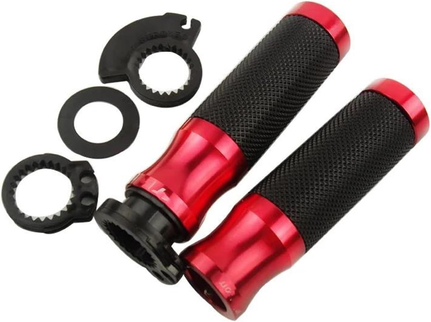 Universal 78” 22MM Motorcycle CNC Rubber Handle Bar Grips Handlebar Grips for Yamaha FAZER 600 1000 FZ6 FZ8 FZ1 XJ6