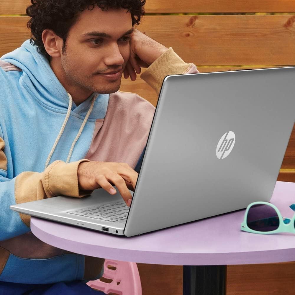 HP Portátil empresarial Flagship 17.3 FHD, Intel i5-1335U de 10 núcleos (Beat i7-1255U) hasta 4.6 GHz, 32 GB de RAM, 1 TB NVMe SSD, teclado