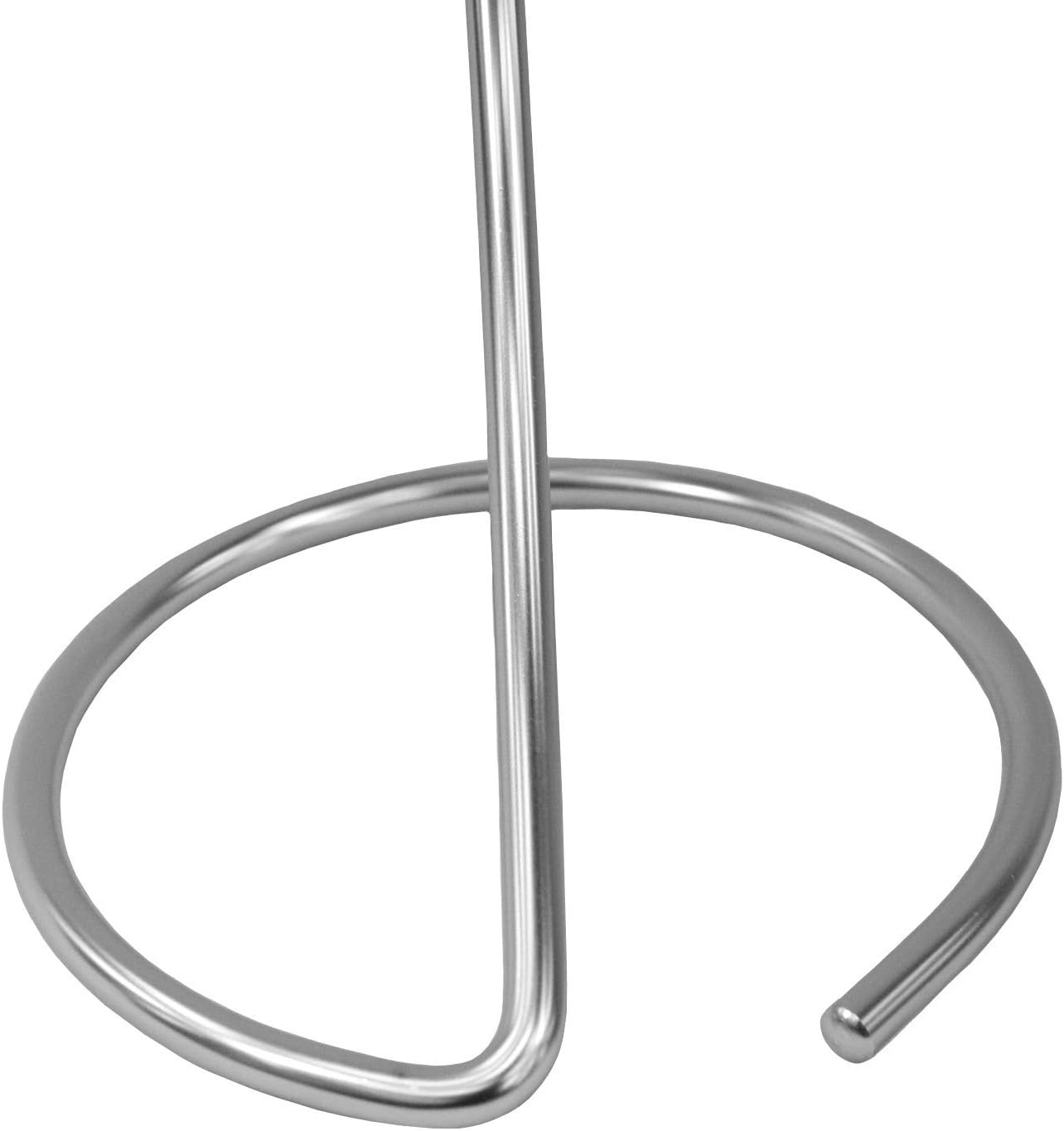 Blue Donuts Soporte de plátano moderno para banana, gancho para encimera de cocina, accesorios de cocina, soporte de plátano cromado
