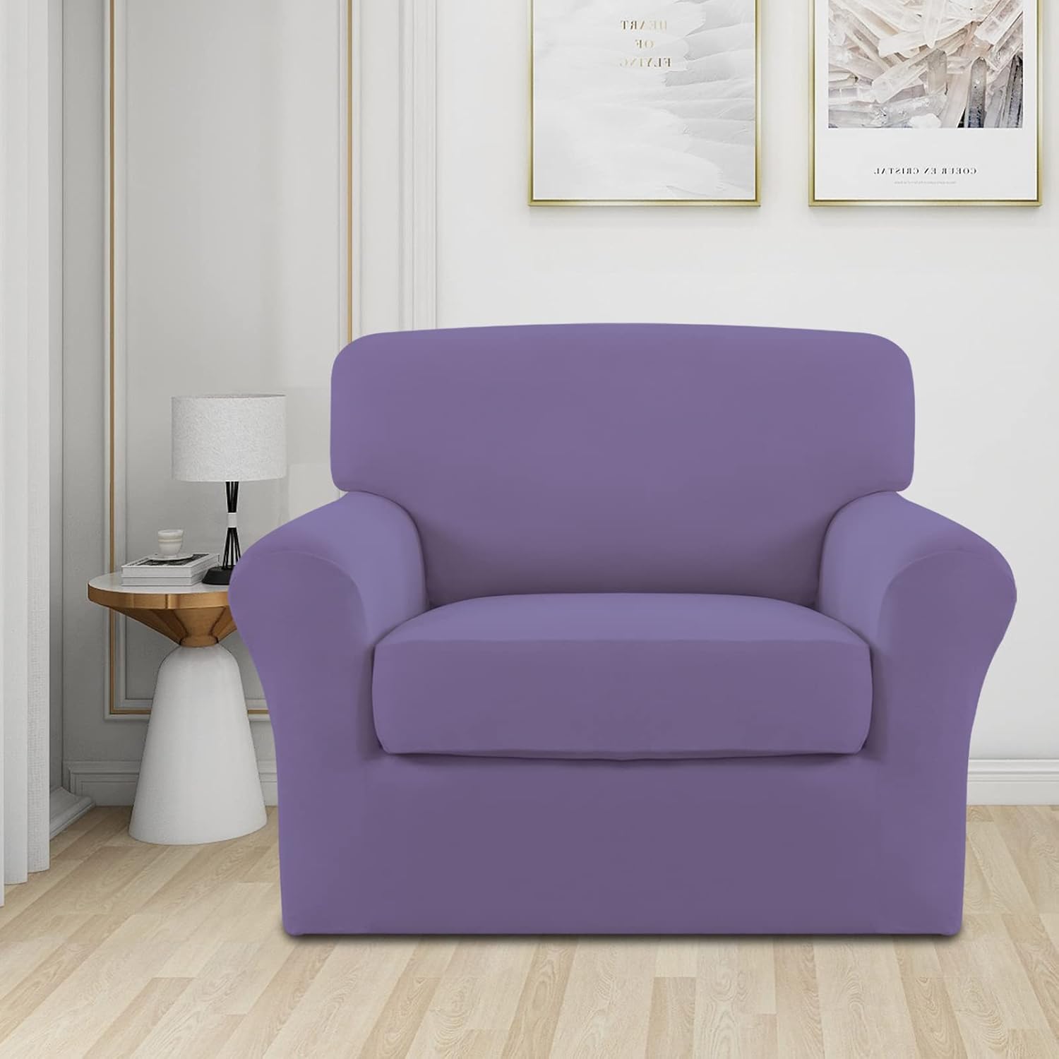 Easy-Going – Fundas elásticas de microfibra para silla (2 unidades)