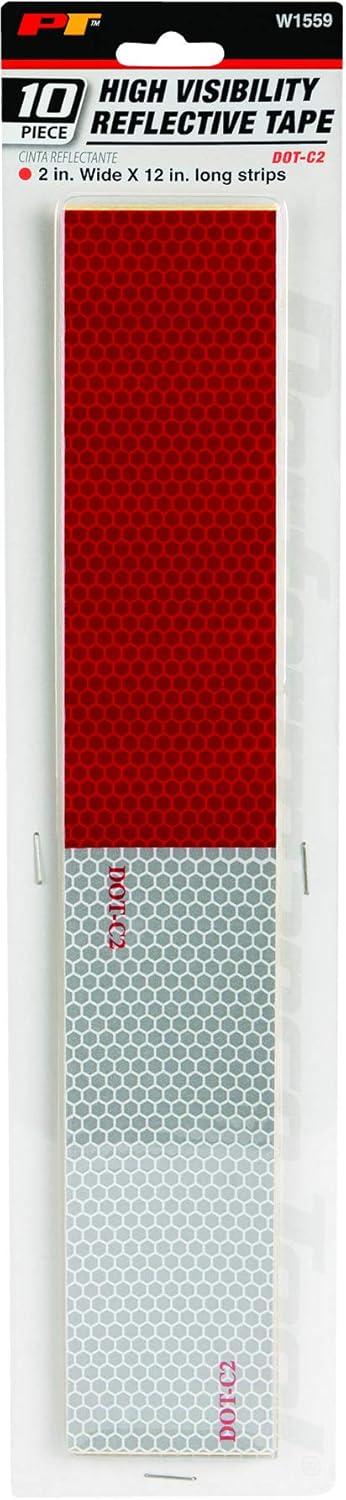 Performance Tool Herramienta de cinta reflectante W1559 para mayor visibilidad y seguridad en condiciones de poca luz