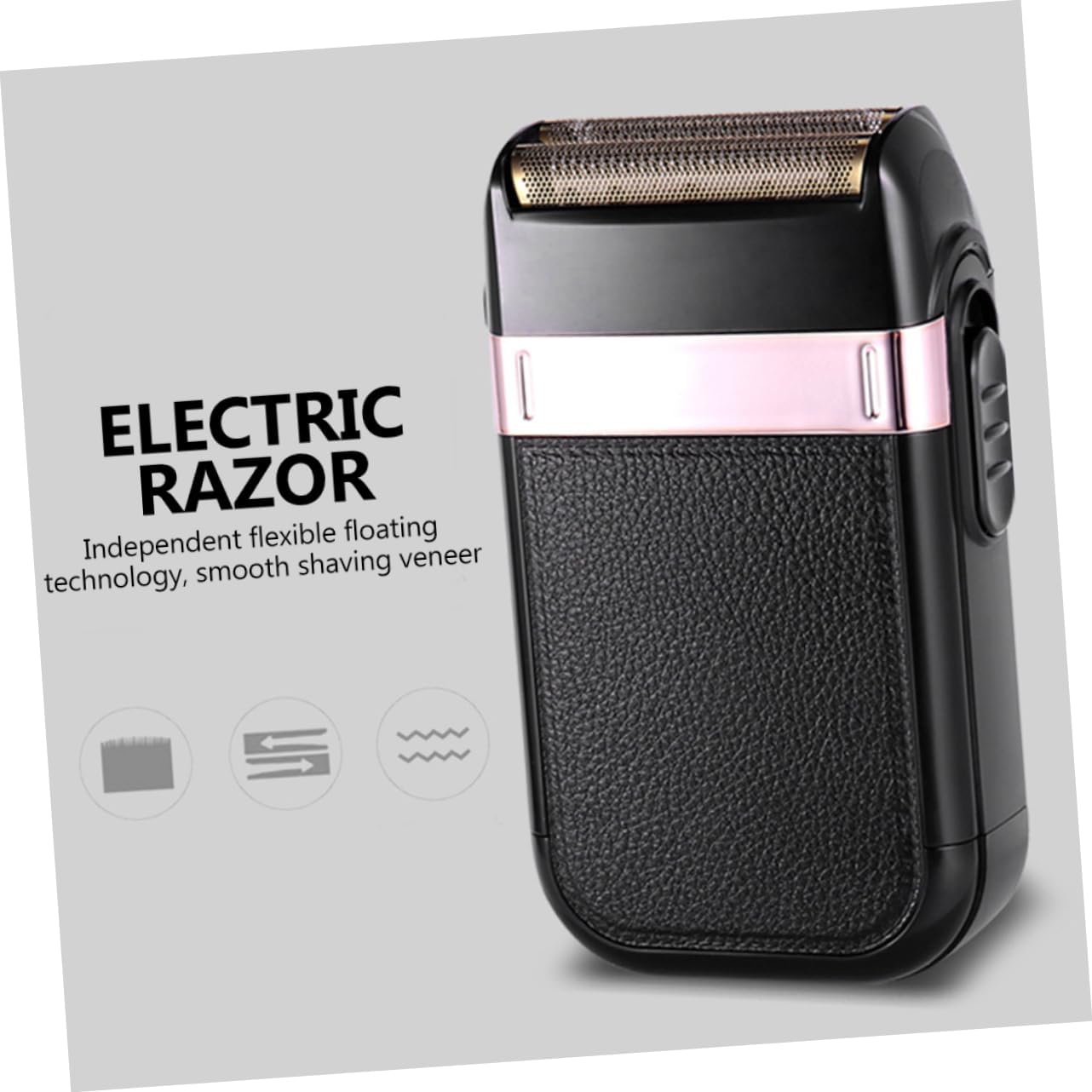 FRCOLOR 1 juego de afeitadora eléctrica masculina afeitadora facial maquinilla de afeitar recta para hombres afeitadora de barba afeitadora