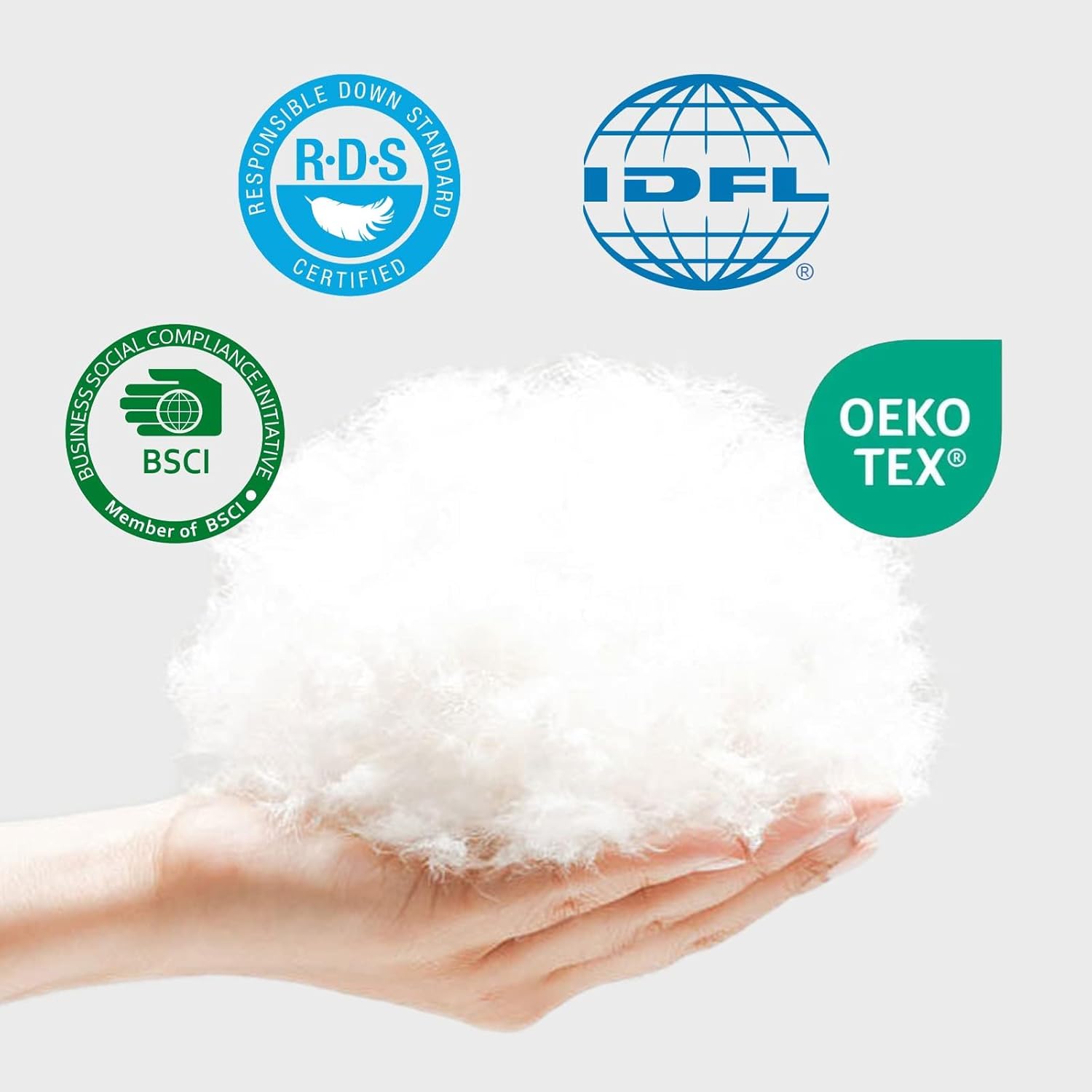 CYMULA Edredón de plumas tamaño Queen, relleno pesado de plumón blanco marfil, edredón de invierno con funda 100% algodón, tamaño Queen, 90 x 90
