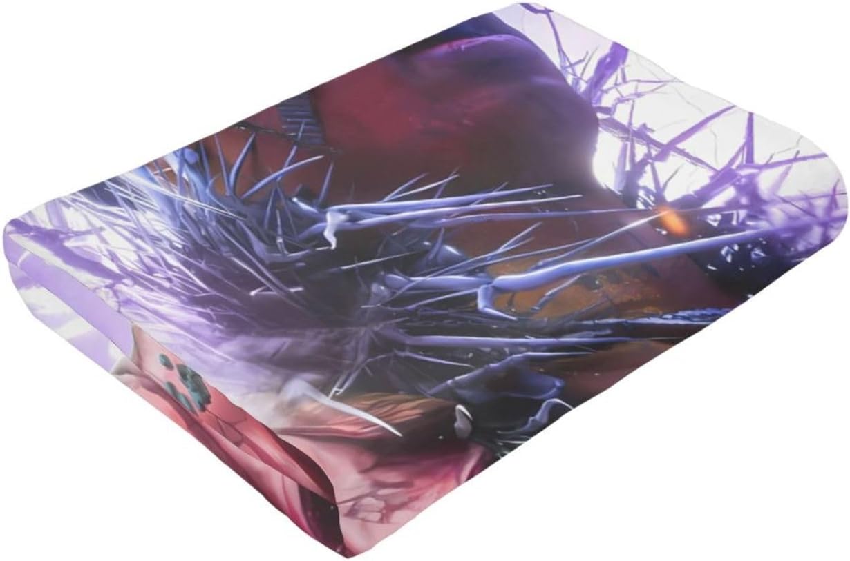Travis Music Scott – Manta suave de microforro polar, mullida, delgada, decoración de sofá para la cama, para hombres, mujeres, adultos, siesta,