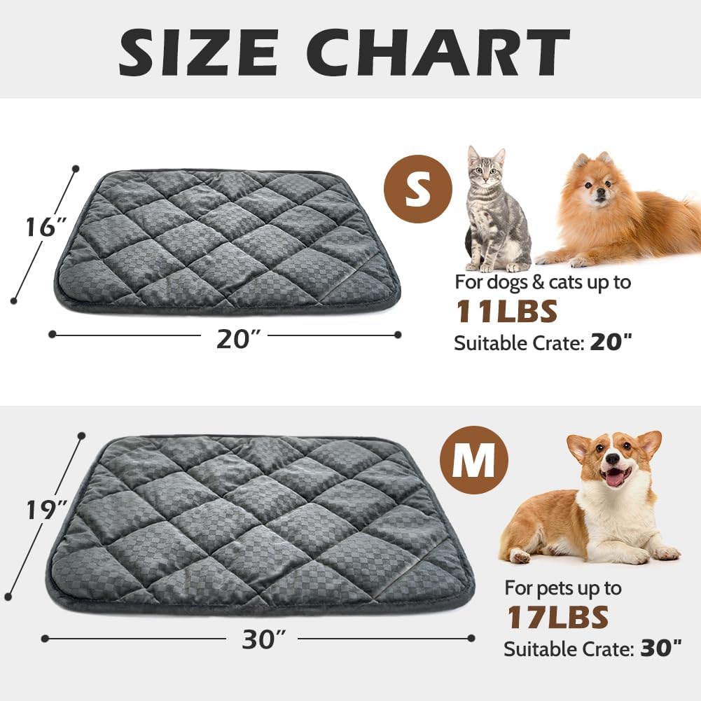 ARGOPET Cama autocalentable para gatos (30 x 19 pulgadas), alfombrilla térmica cálida para mascotas con parte inferior antideslizante, lavable a
