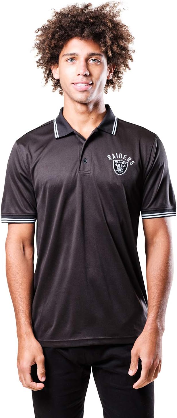 Ultra Game NFL – Camisa polo de jersey de secado rápido para hombre