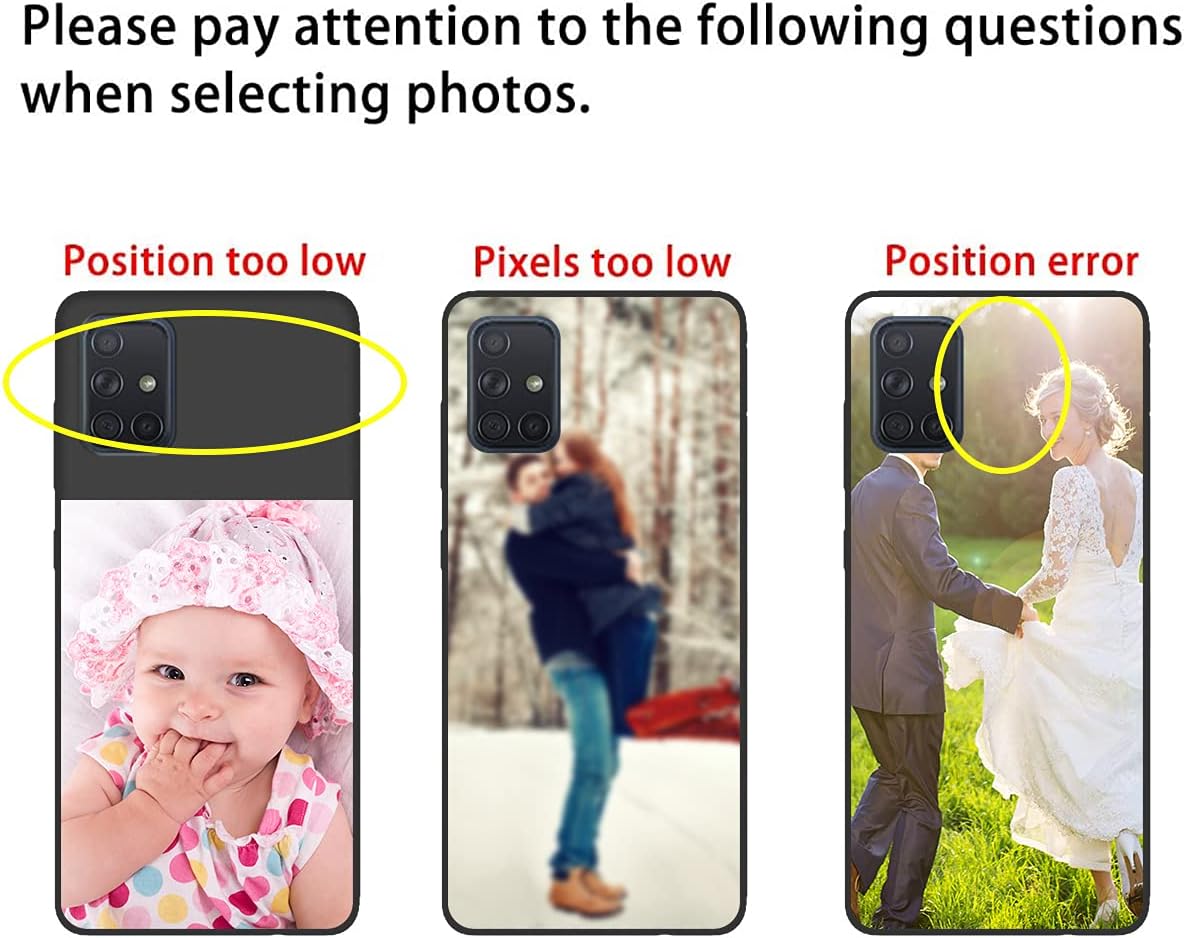 Styletify Funda de fotos personalizada para Galaxy A9 2018, funda de silicona a prueba de golpes, funda de teléfono personalizada de caramelo suave,