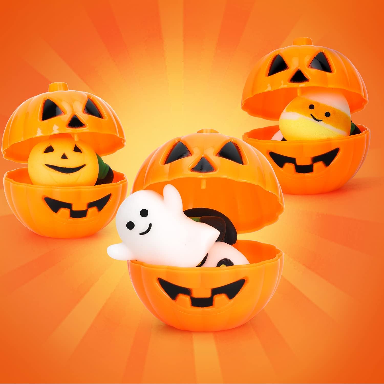 TOY Life 40 piezas de juguetes blandos de Halloween a granel, golosinas de Halloween, no dulces, regalos de fiesta de Halloween, premio de