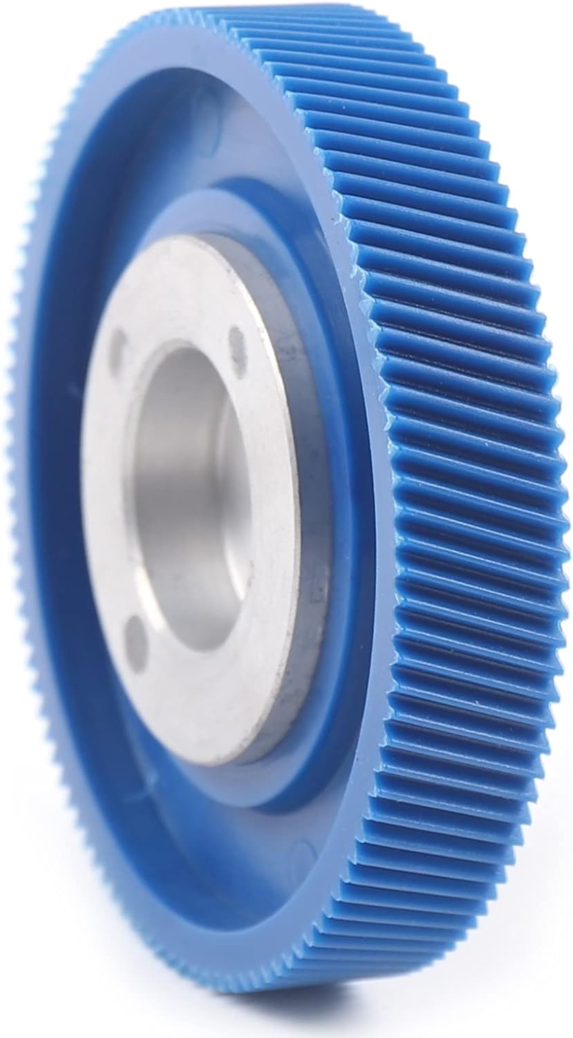 CNCEST fresadora piezas motor piñón engranaje 3.622in engranaje y eje ALSGS para AL-310S servo alimentación modelo para Al-310s servo fuente de