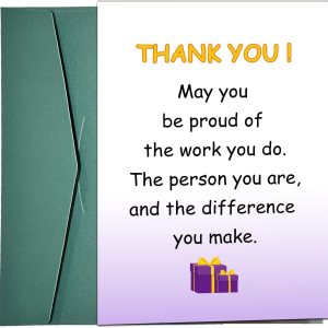 Tarjeta de agradecimiento al empleado, tarjeta de agradecimiento para maestro, nueva tarjeta de trabajo, tarjeta de retirada, tarjeta de despedida Tarjeta de agradecimiento al empleado, tarjeta de agradecimiento para maestro, nueva tarjeta de trabajo, tarjeta de retirada, tarjeta de despedida