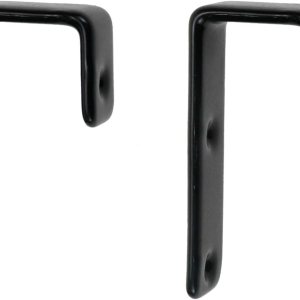 Geesatis 2 ganchos para escalera de cama, ganchos en forma de J, de metal resistente recubierto de PVC para decoración de cama, herramienta de Geesatis 2 ganchos para escalera de cama, ganchos en forma de J, de metal resistente recubierto de PVC para decoración de cama, herramienta de