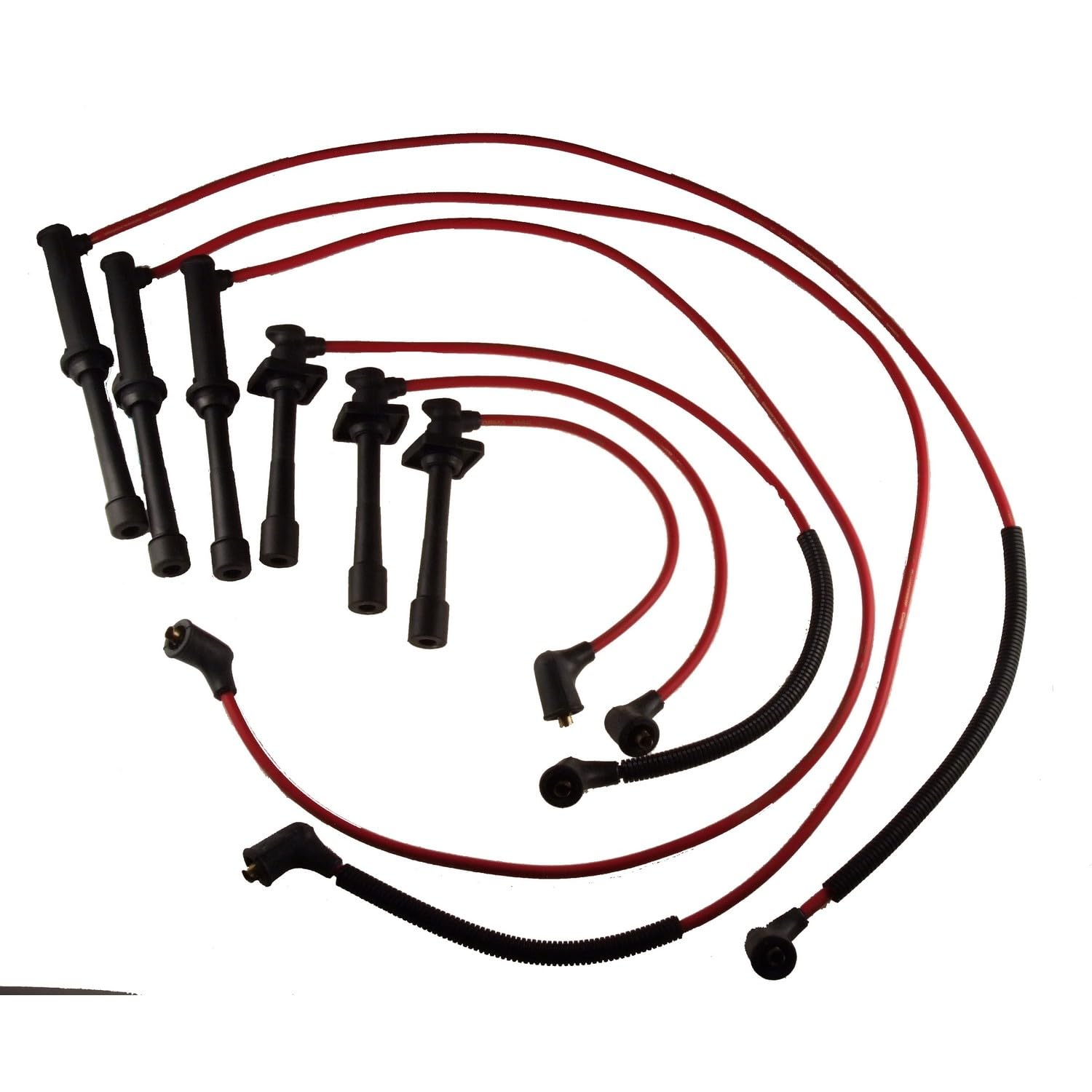 Juego de cables de bujía compatible con Mazda 626 1995 1996 1997 PC-538288