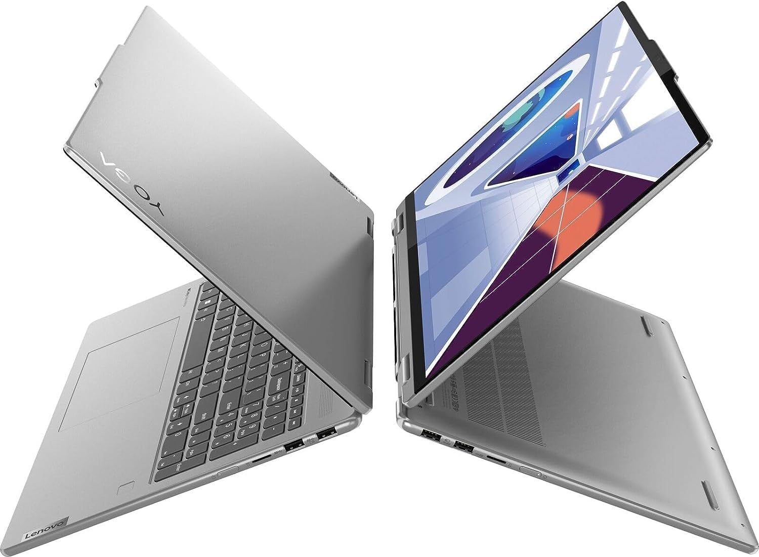Lenovo 2023 – Laptop Yoga 7 2 en 1, pantalla táctil WUXGA de 16 pulgadas, AMD Ryzen 5 7535U, 8 GB DDR5 RAM, 1 TB SSD, AMD Radeon 660M, teclado