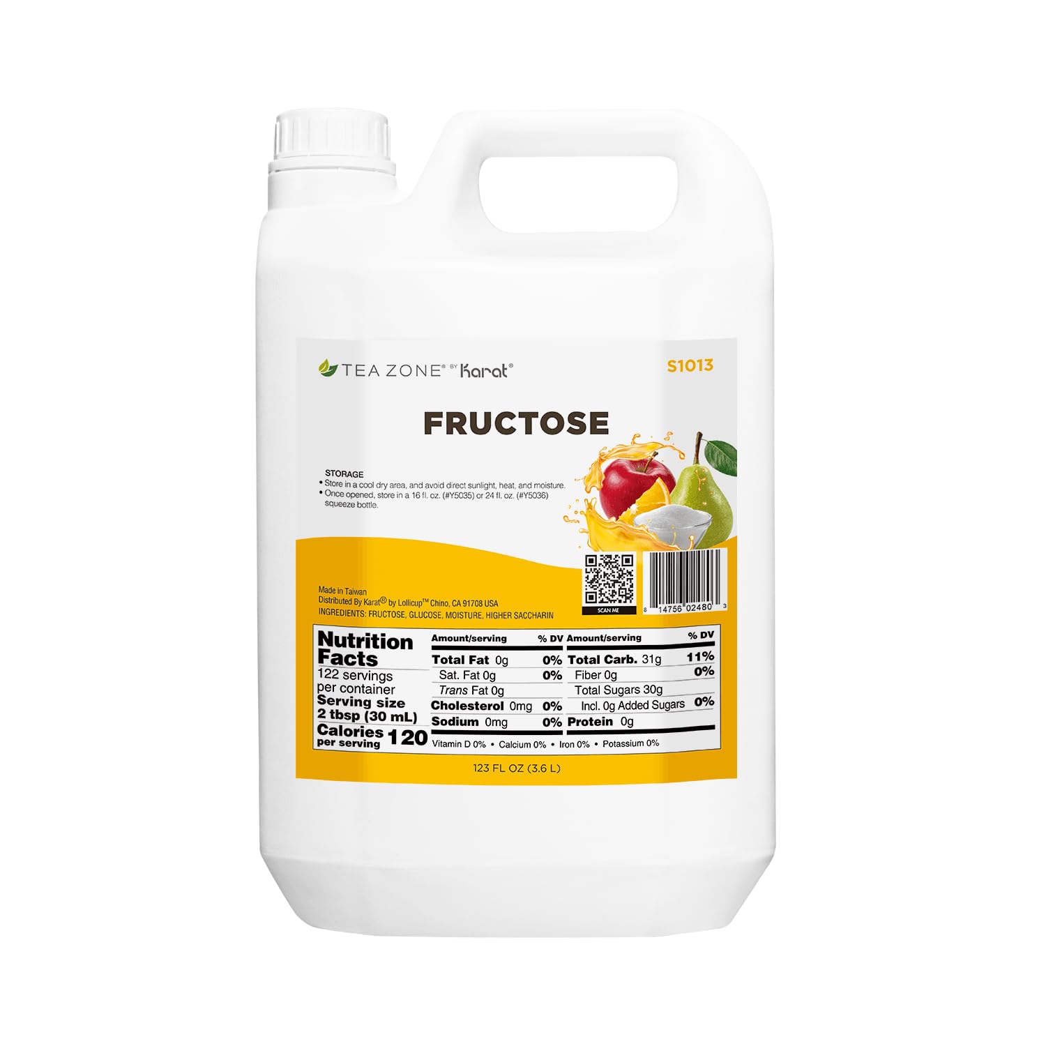 Tea Zone 11 lbs Fructosa – Botella