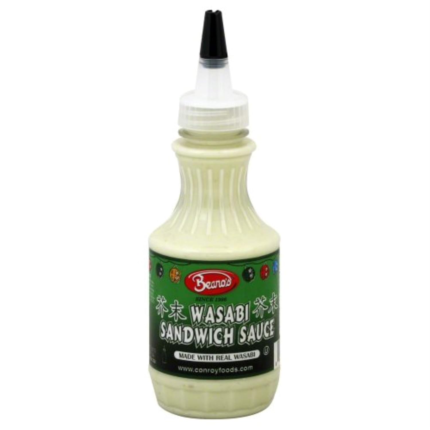 BEANOS SAUCE SANDWICH WASABI, 8 OZ