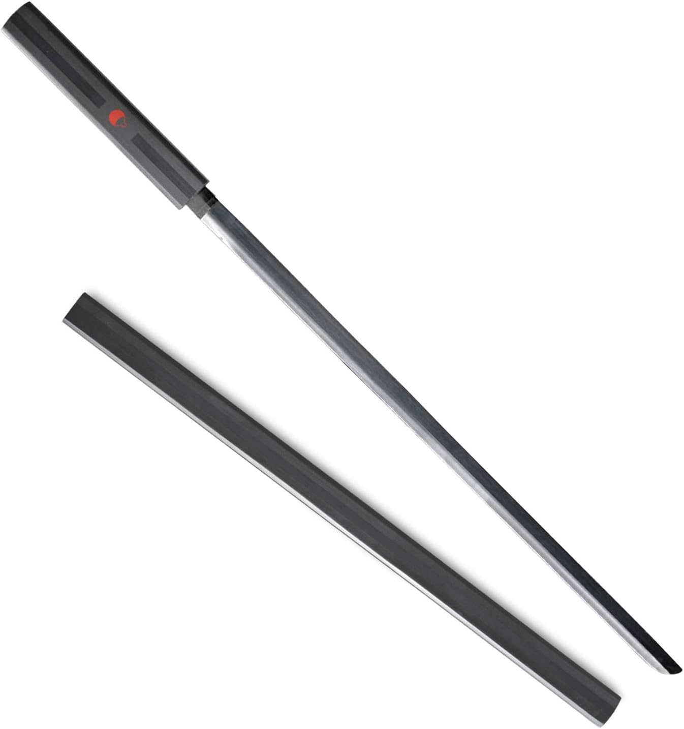 Espada en cosplay y anime Sasuke Kusanagi de acero inoxidable Katana Samurai Sword