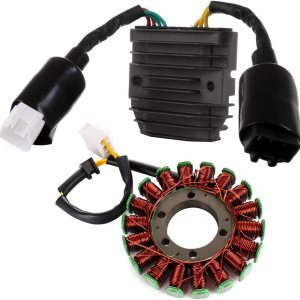 SCITOO Magneto estator y rectificador de voltaje 31100-MEL-305 31120-MEL-D21 Fit 2006-2007 para Honda CBR1000RR SCITOO Magneto estator y rectificador de voltaje 31100-MEL-305 31120-MEL-D21 Fit 2006-2007 para Honda CBR1000RR