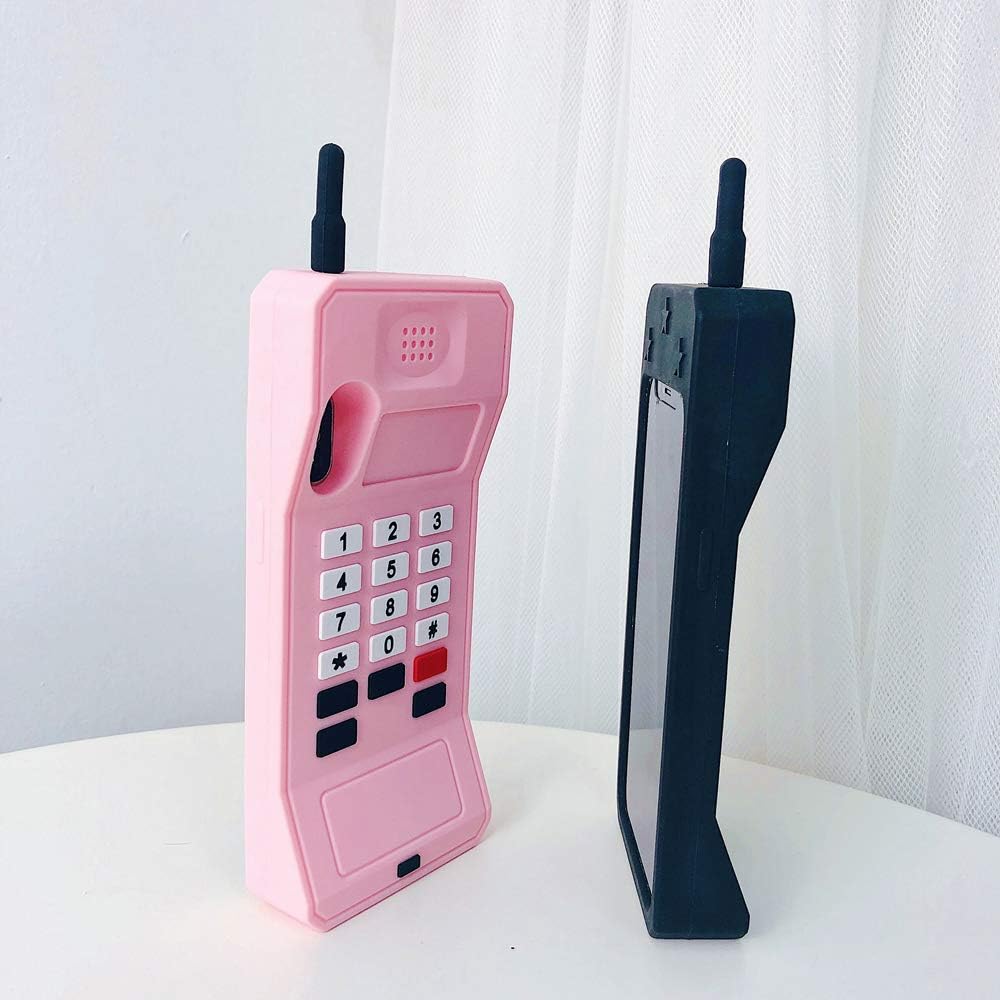 UnnFiko Funda de silicona 3D compatible con iPhone 14, retro clásica, creativa, de goma suave, funda protectora gruesa y divertida (retro para