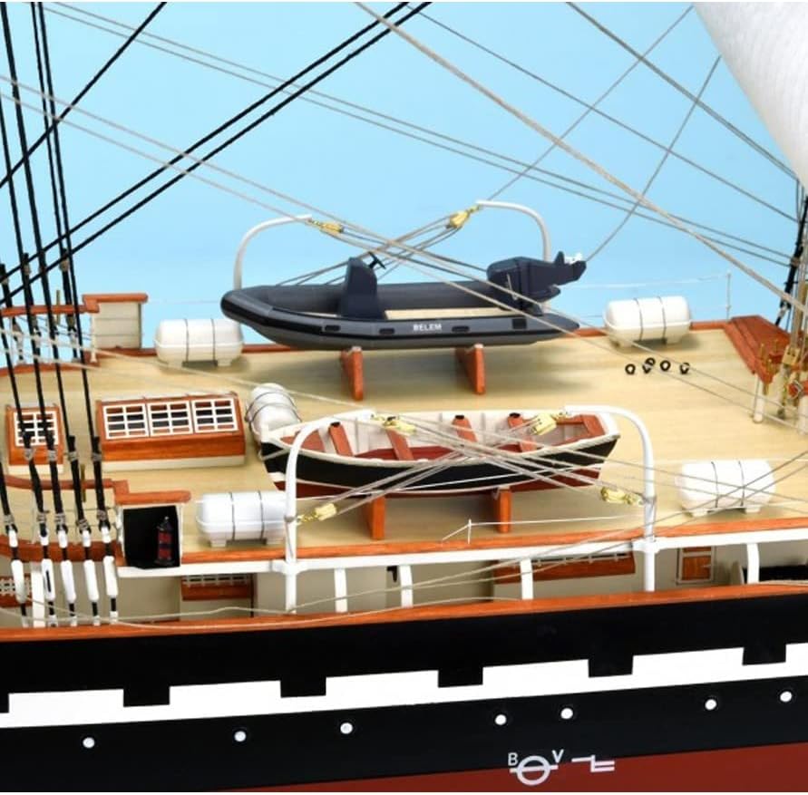 Artesanía Latina – Kit de modelo de barco de madera – Barco de entrenamiento francés, Belem – Modelo 22519, escala 175 – Modelos para montar –