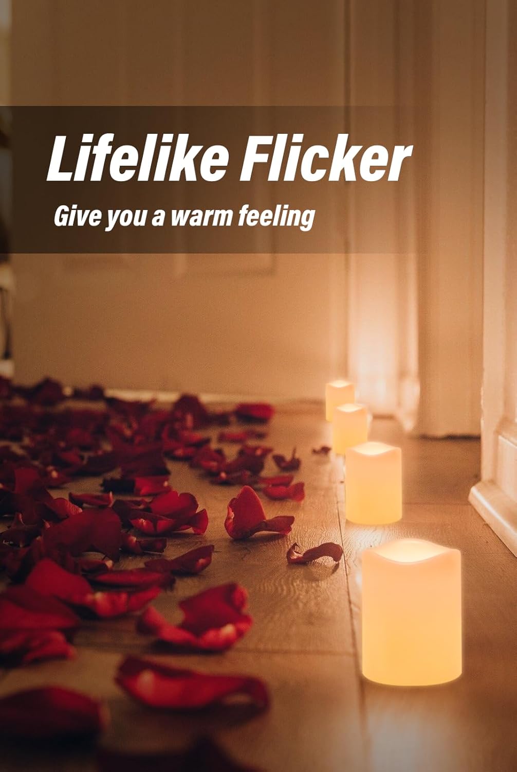 12 velas colgantes, velas de té que cambian de color, velas LED flotantes parpadeantes con control remoto, velas coloridas sin llama, 12 colores de