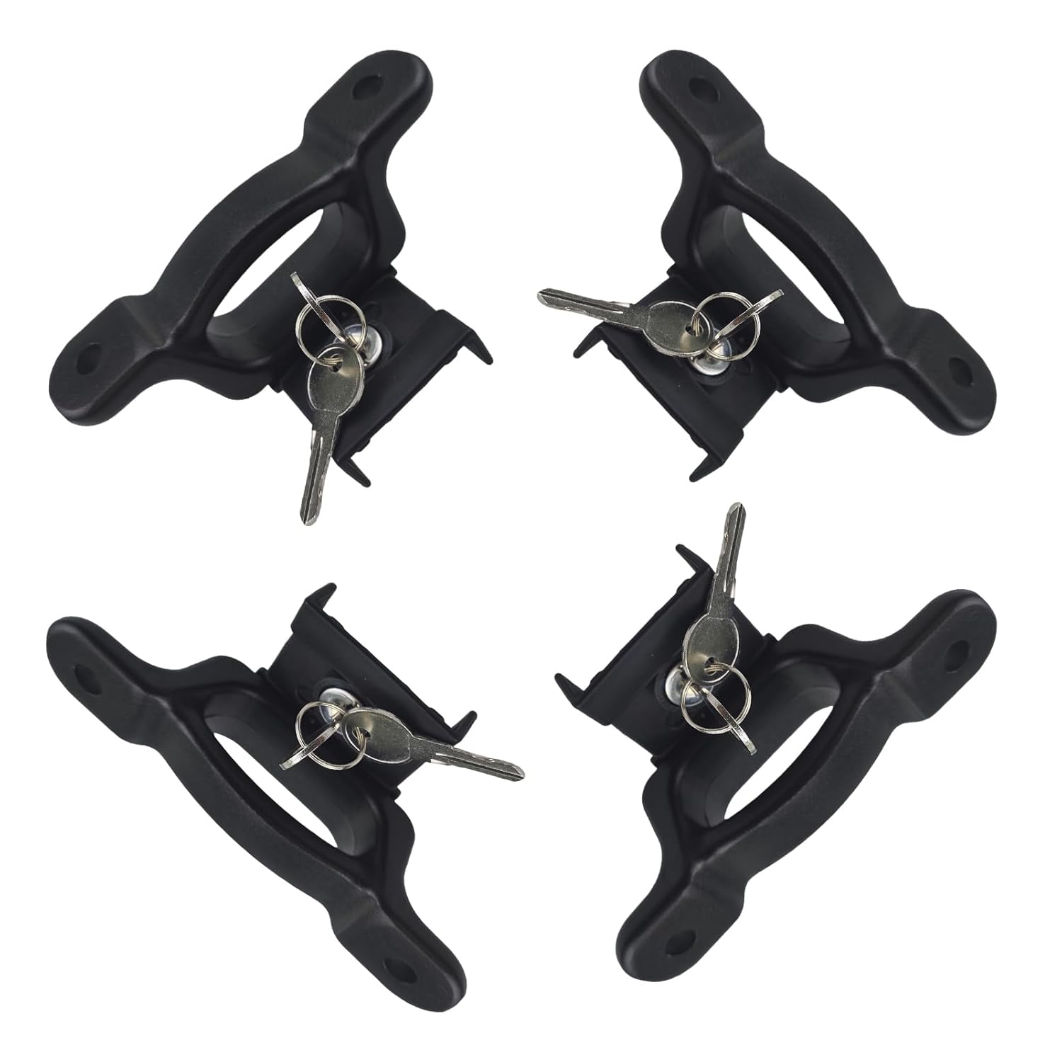 Juego de 4 piezas de anclaje de cama y uñas antideslizantes Boxlink para Ford Trucks 2015, 2016, 2017, 2018, 2019, 2020, 2022, F150, F250, F350,