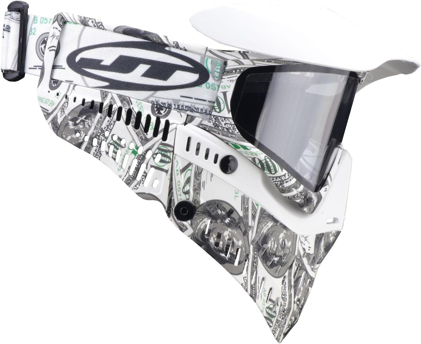 Empire Mini GS – Marcador electrónico para pistola de paintball con lentes JT Spectra Proflex LE de impresión de 100 dólares