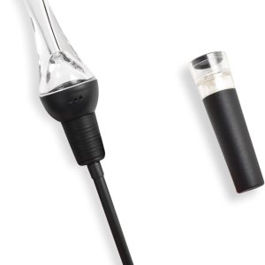 BT Premium – Boquilla aireadora de vino  Convierte cada botella en un decantador  Da al vino tinto un acabado rico y un sabor mejorado. Juego de BT Premium – Boquilla aireadora de vino  Convierte cada botella en un decantador  Da al vino tinto un acabado rico y un sabor mejorado. Juego de