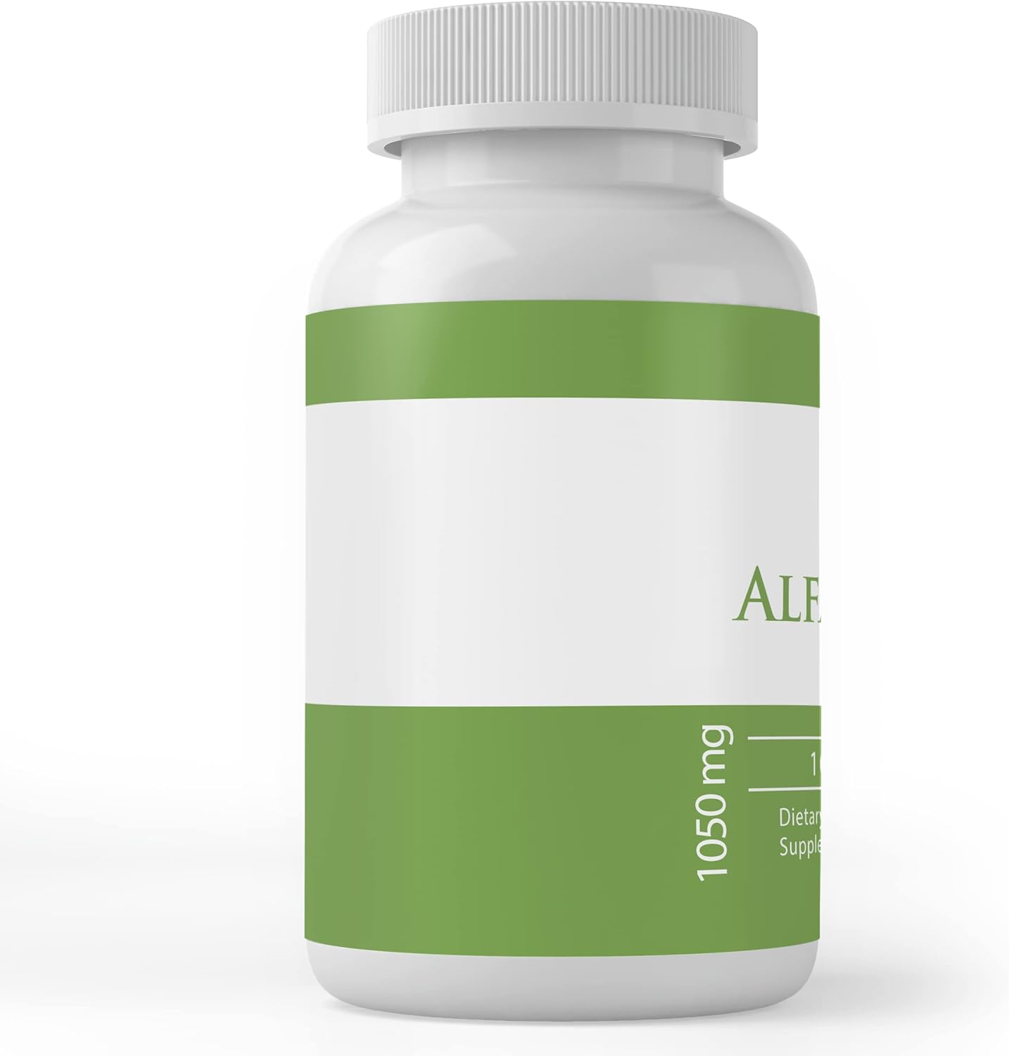 Pure Original Ingredients Hoja de alfalfa, (100 cápsulas) siempre pura, sin aditivos ni rellenos, verificada por laboratorio