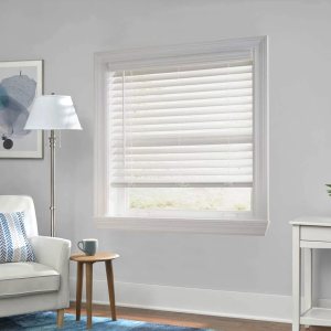 Ultra Premium – Persiana de madera sintética blanca de 2 12 pulgadas (2.5 pulgadas), 17 pulgadas de ancho x 48 pulgadas de largo (tamaño real 16.5 x Ultra Premium – Persiana de madera sintética blanca de 2 12 pulgadas (2.5 pulgadas), 17 pulgadas de ancho x 48 pulgadas de largo (tamaño real 16.5 x