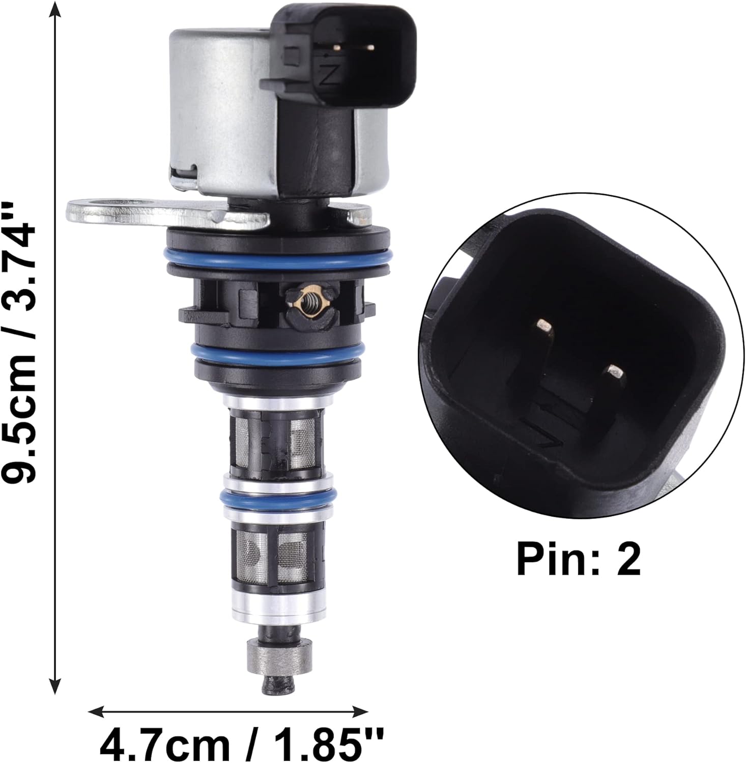 ACROPIX Solenoide de desactivación del cilindro del motor de repuesto múltiple para Dodge Charger 5.7L 2006-2009 No.53032152AC – Paquete de 4