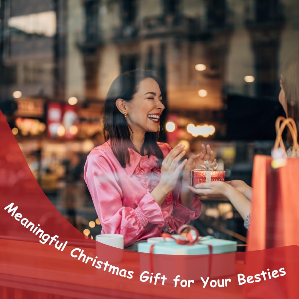 Gossby Adorno de Navidad acrílico personalizado para parejas en el crimen, Navidad personalizada para 3 mujeres con diseño, nombre, recuerdo de