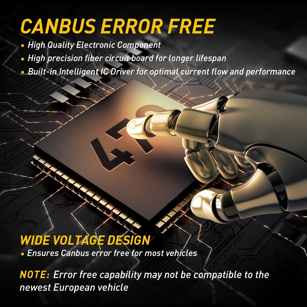 AUXITO Canbus – 578 bombillas LED de 400 lúmenes sin errores 211-2 212-2 de 1.614 in y 1.654 in, bombillas LED festoon para interior de automóvil,