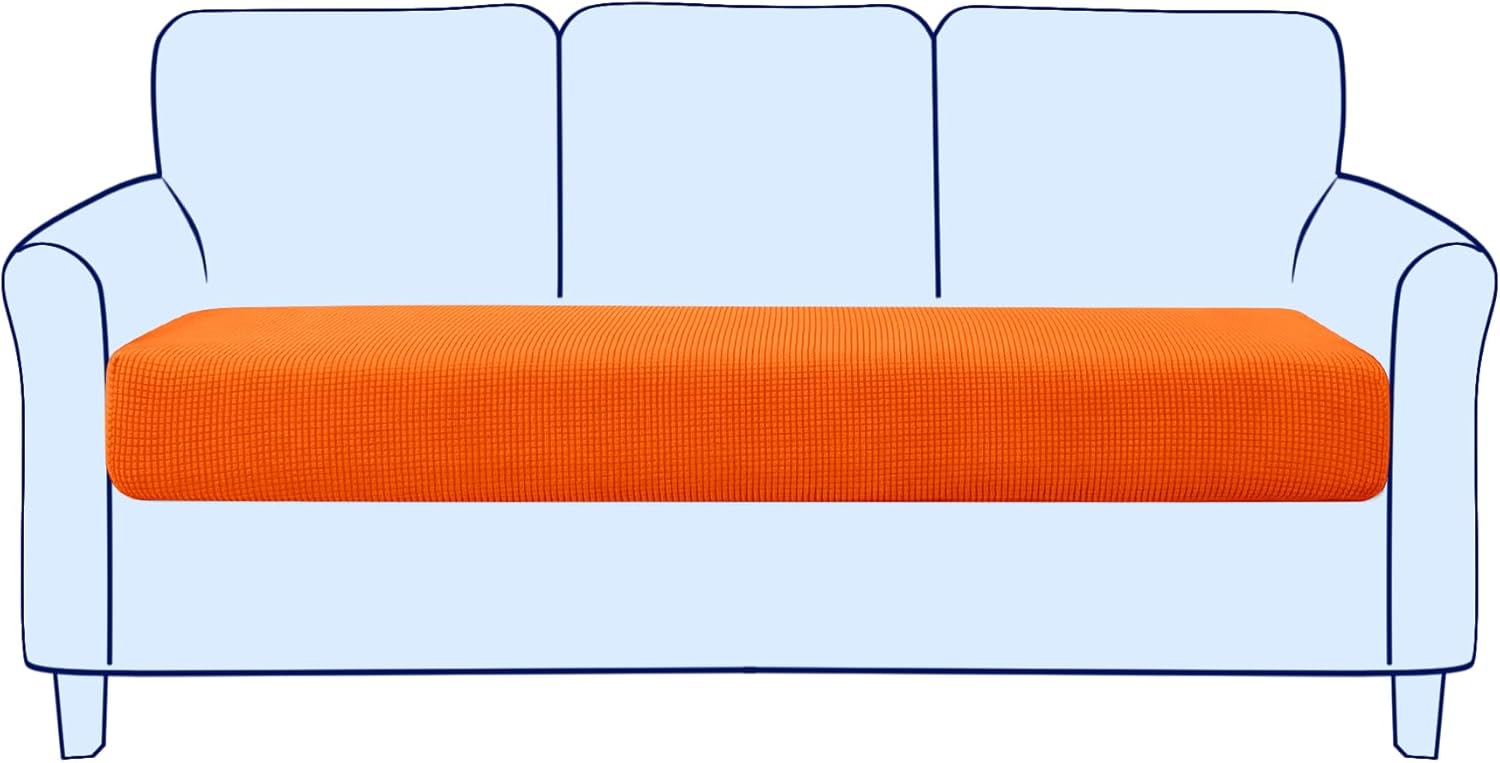 Subrtex – Funda de cojín elástica para cojines de sofá, de asiento de caravana, de sofá de dos asientos. Hecha de elastano. Protector de muebles de