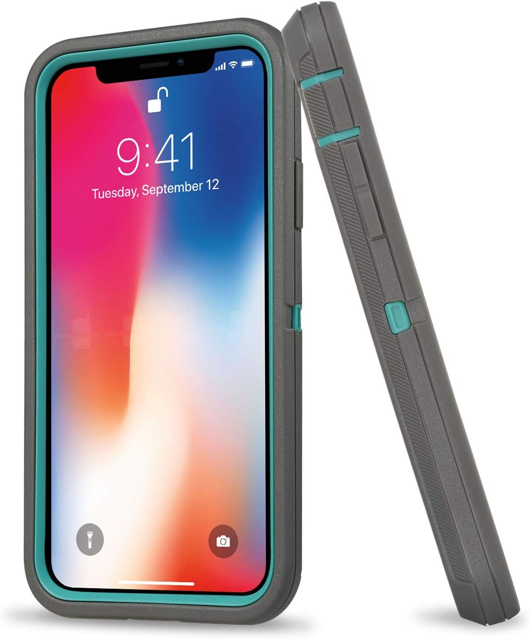 iPhone 11 Pro Max Case, Case for iPhone 11 Pro Max 6.5-Inch with 1 Screen Protector,Heavy Duty Shockproof Case Full Body Protective Cover