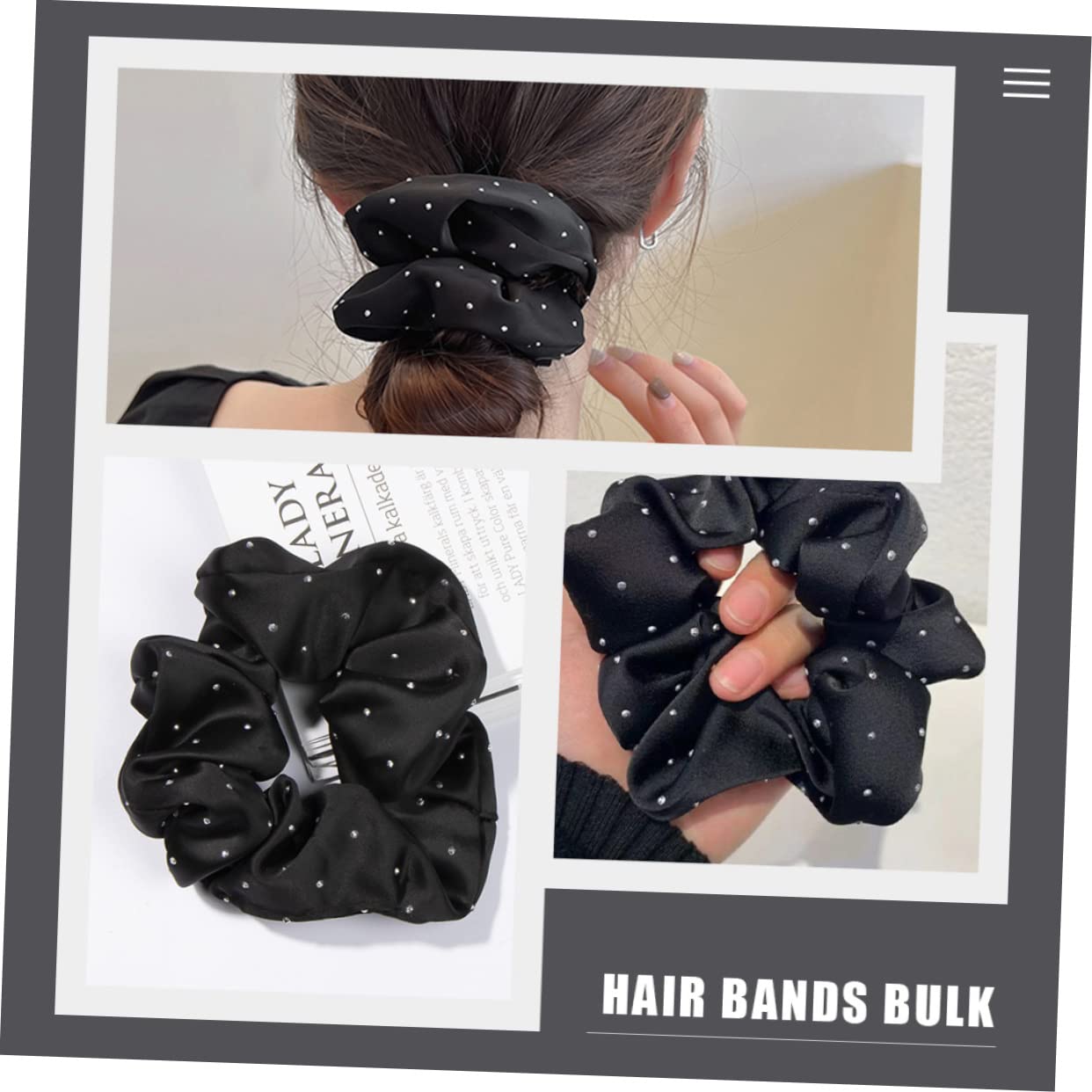 FRCOLOR 12 piezas de joyas para el cabello para mujer, accesorio para el cabello para mujer, accesorios para el cabello con diamantes de imitación,