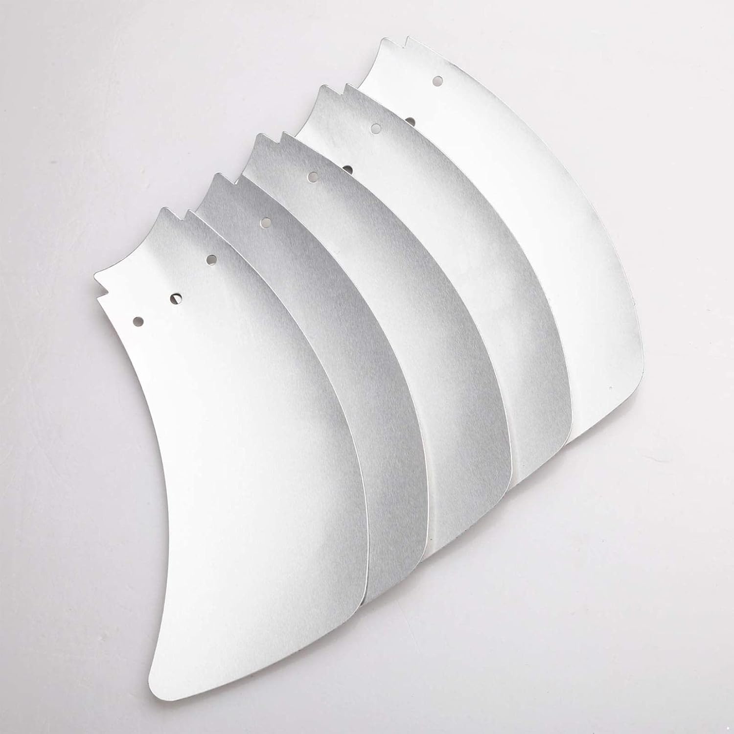 Zaldita Reemplazo de la cuchilla de ventilador de plástico para ventilador de pie ventilador de mesa Accesorios generales con cubierta de tuerca