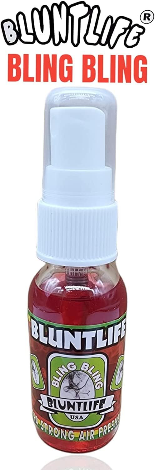 Bluntlife – Ambientador 100% concentrado para cochehogar en aerosol, paquete de 2 (2 aromas surtidos) con bolsa GCTECH