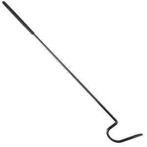 Gancho para reptiles de 18.5 pulgadas de goma de calidad premium antideslizante mango negro serpiente gancho herramientas Gancho para reptiles de 18.5 pulgadas de goma de calidad premium antideslizante mango negro serpiente gancho herramientas