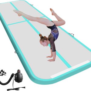Tapete inflable de gimnasia de aire para regalo de Navidad, 13 pies, 16 pies, 20 pies, tapete de gimnasia para pista de secadora, 48 pulgadas de Tapete inflable de gimnasia de aire para regalo de Navidad, 13 pies, 16 pies, 20 pies, tapete de gimnasia para pista de secadora, 48 pulgadas de