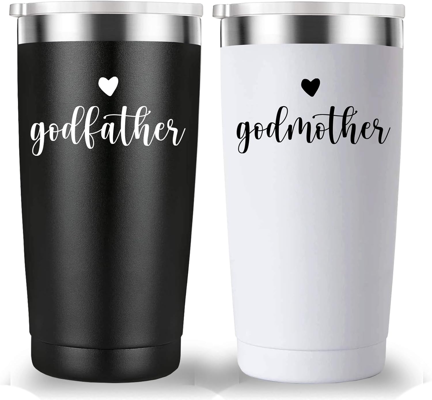 Taza de viaje para padrino y madrina. Regalo de propuesta de padrinos. Regalos de aniversario, cumpleaños, Navidad para padrinos. Regalos de