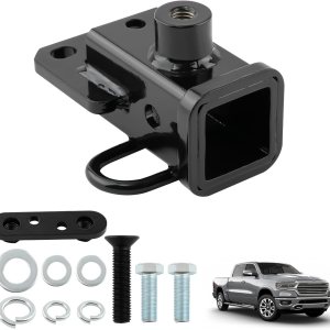 maXpeedingrods Enganche de remolque clase 3, receptor de 2 pulgadas, para Dodge Ram 1500 2019 2020 2021 2022 2023, con tornillos, enganche de maXpeedingrods Enganche de remolque clase 3, receptor de 2 pulgadas, para Dodge Ram 1500 2019 2020 2021 2022 2023, con tornillos, enganche de