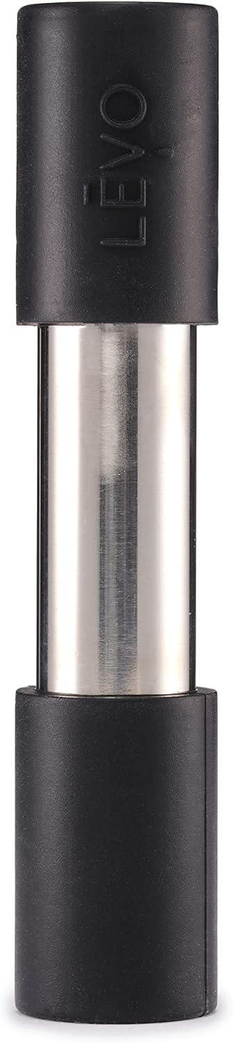 LVO Prensa de hierbas  Prensa de hierbas de acero inoxidable y silicona  Accesorio para LVO I & LVO II  Extrae cada gota de tus infusiones de
