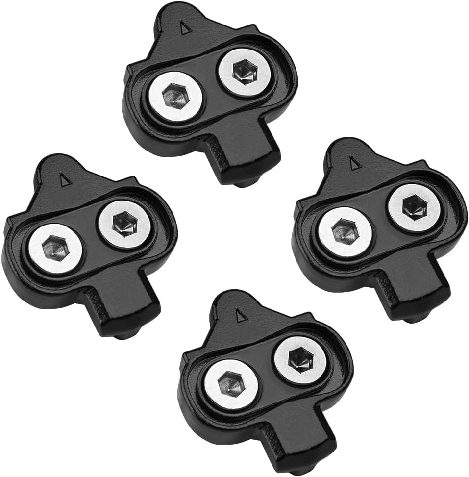 BV Tacos de bicicleta – Compatible con pedales Shimano SPD & Look X-Track para spinning, ciclismo interior y ciclismo de montaña, fácil liberación