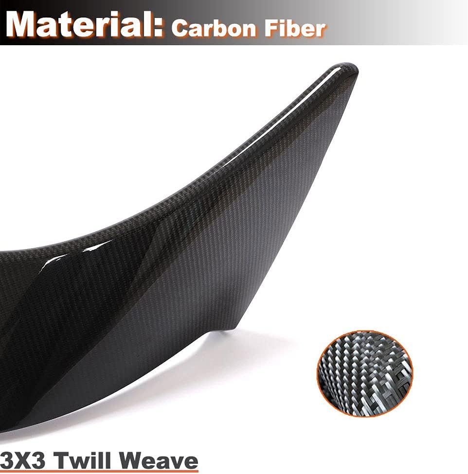 Alerón trasero de fibra de carbono A90 para Toyota Supra A90 2019-2021 Moldeo de autoclave de salida de fábrica, alerón de borde trasero para
