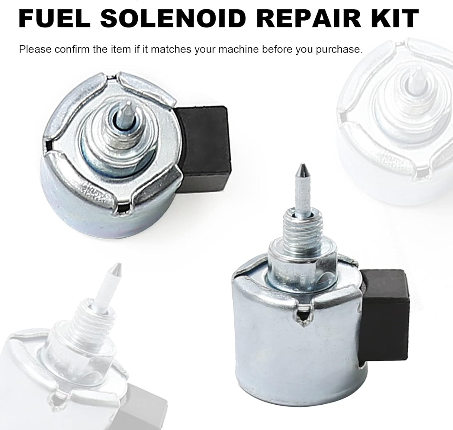 laffoonparts 694393 – Solenoide de combustible + arnés de cableado de repuesto para carburador de carbohidratos Briggs & Stratton Walbro
