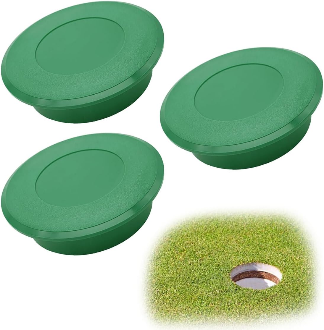Cubierta para copa de golf, cubierta de agujero de golf, impermeable, para poner copa verde o deportes al aire libre, jardín, patio, cubierta de